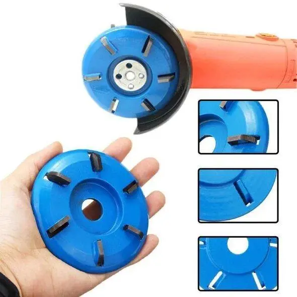 Unleash Your Creativity with the 6 Teeth Wood Carving Disc – A Must-Have for DIY Enthusiasts!