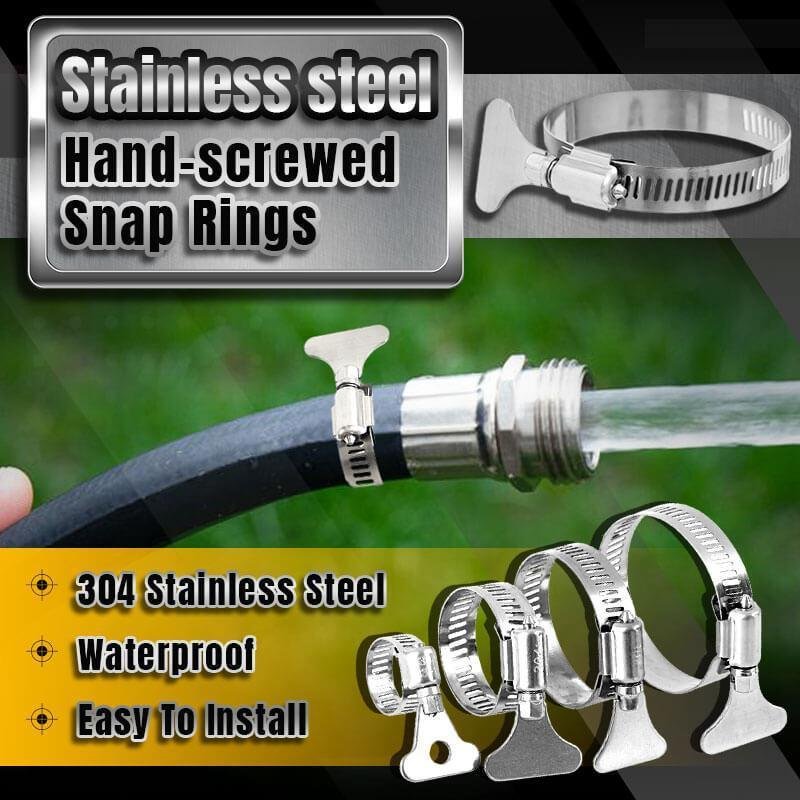 Stainless Snap Rings Hand-screwed Snap Rings Stainless Steel - Neulons.com